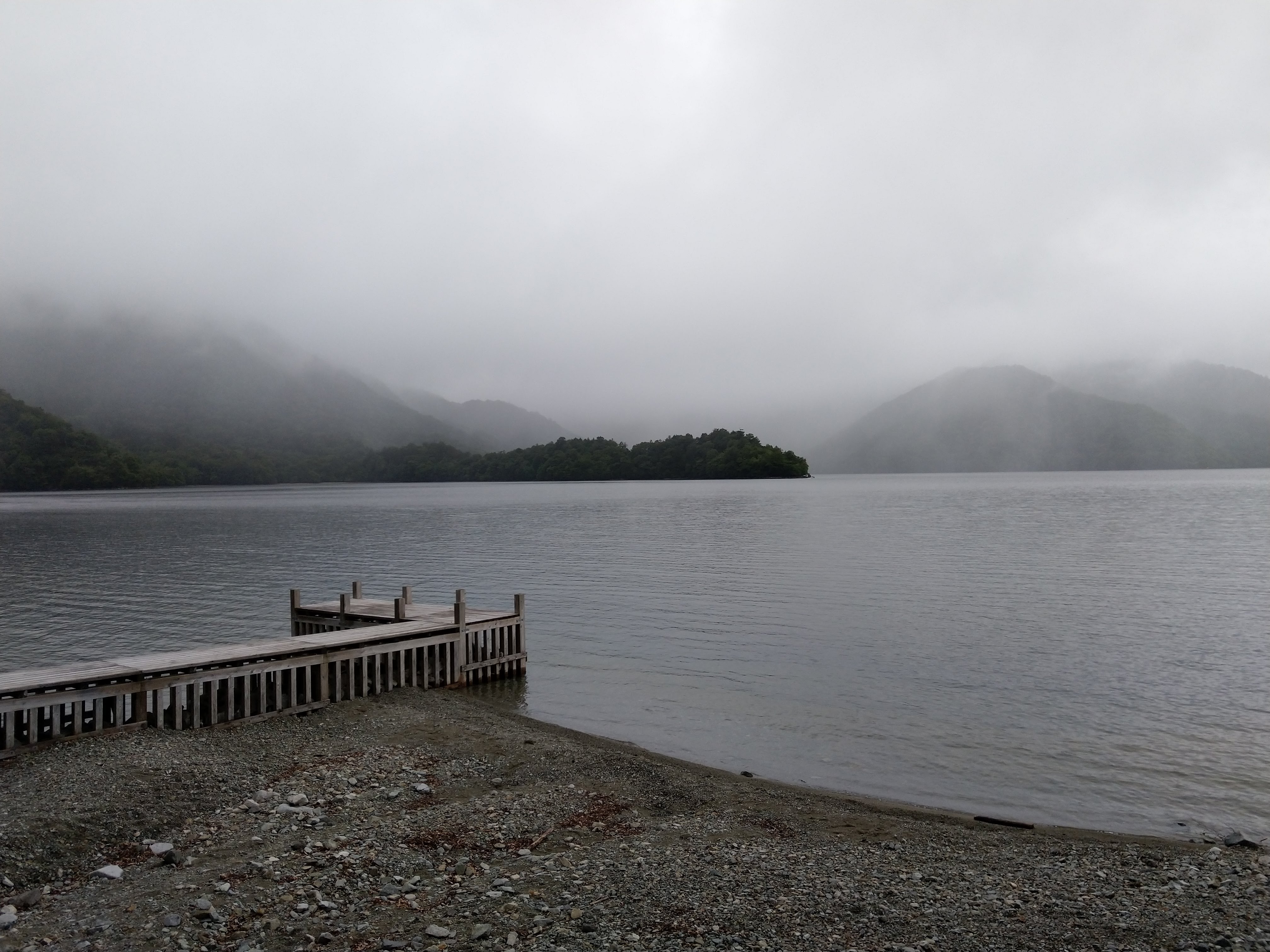 Lake Chuzenji, straight out of a painting